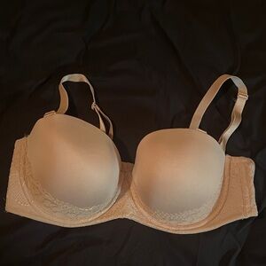 Torrid 36DD Lace Beige Bra